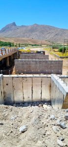 اجرای پروژه پل سازی در محور شهرکرد به شلمزار
